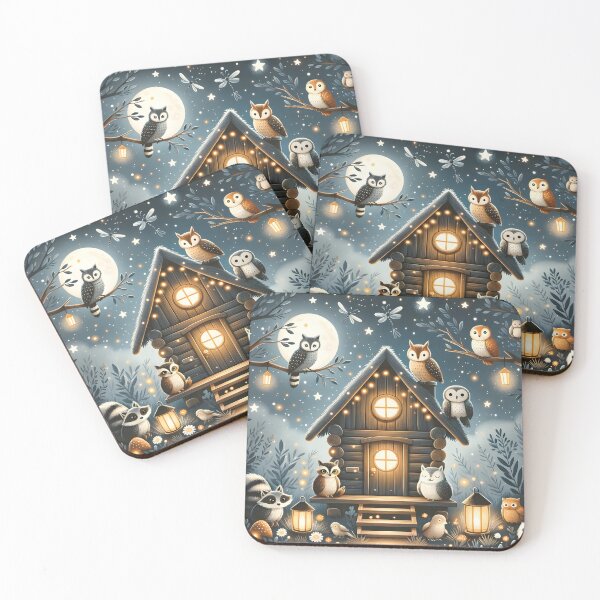 Item preview, Starry Night Treehouse Retreat designed and sold by Printed Art.