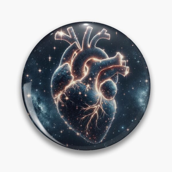 Item preview, Celestial Anatomical Heart designed and sold by Solarskymedia.