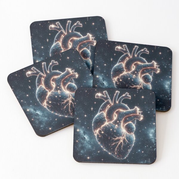 Item preview, Celestial Anatomical Heart designed and sold by Solarskymedia.