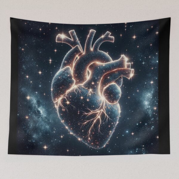 Item preview, Celestial Anatomical Heart designed and sold by Solarskymedia.