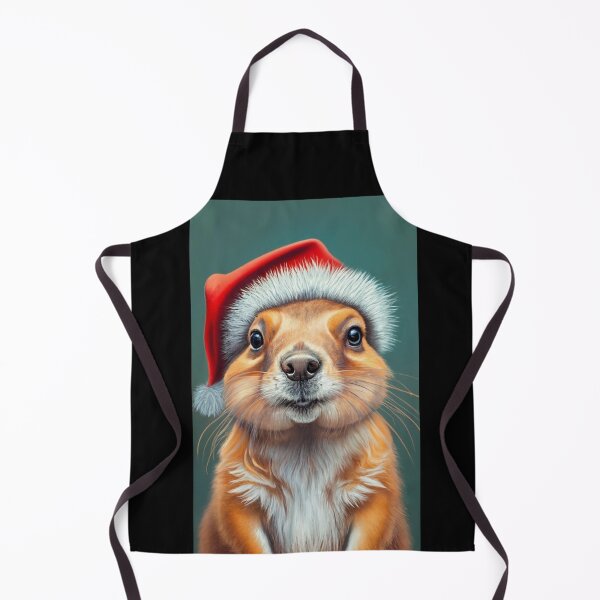 Item preview, Rodent Red Cheer: Santa Prairie Dog designed and sold by EmeraldeaArt.