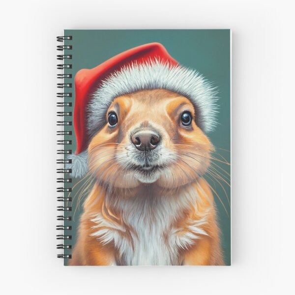 Item preview, Rodent Red Cheer: Santa Prairie Dog designed and sold by EmeraldeaArt.
