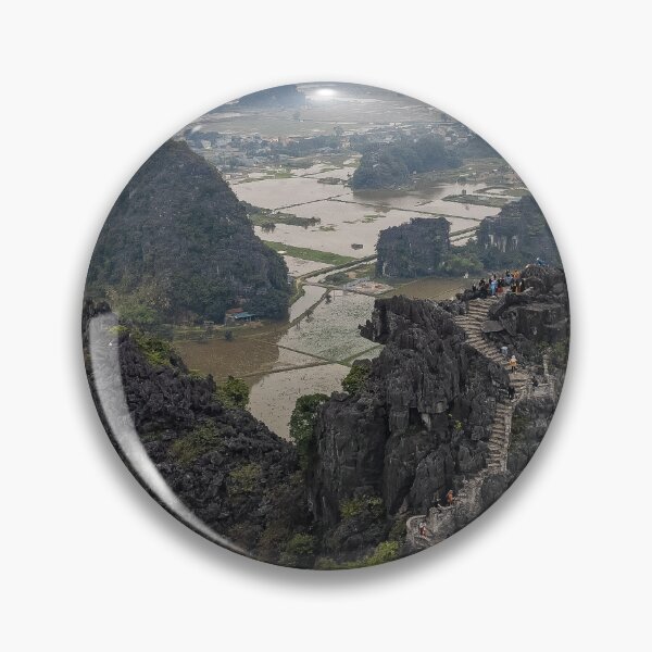 Item preview, Mua Cave mountain top view of Vietnam near Tam Coc designed and sold by NomadicPurist.