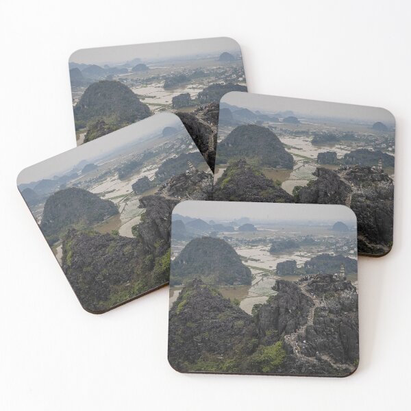 Item preview, Mua Cave mountain top view of Vietnam near Tam Coc designed and sold by NomadicPurist.