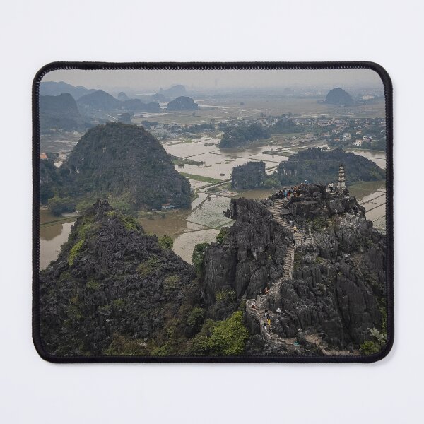 Item preview, Mua Cave mountain top view of Vietnam near Tam Coc designed and sold by NomadicPurist.