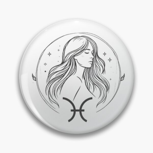 Item preview, Minimalist Pisces Sign Horoscope designed and sold by Goondzik.