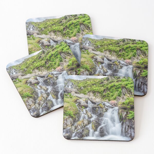 Item preview, Tryfan Mountain Rapids Snowdonia  designed and sold by AJEvans.