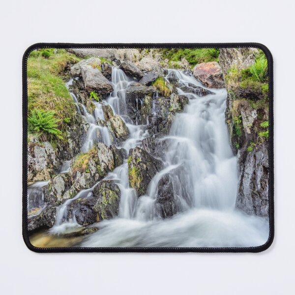 Item preview, Tryfan Mountain Rapids Snowdonia  designed and sold by AJEvans.