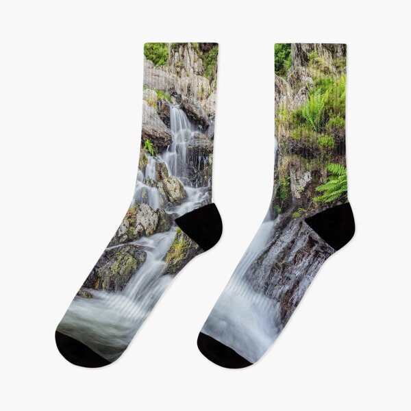 Item preview, Tryfan Mountain Rapids Snowdonia  designed and sold by AJEvans.