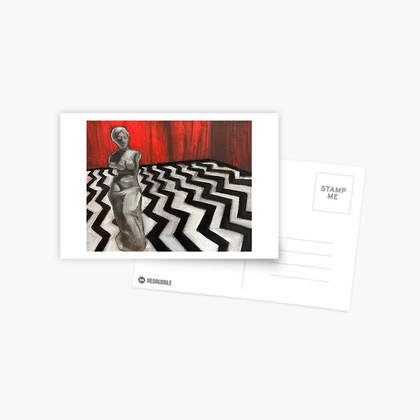 Item preview, Twin Peaks mauve zone fire walk with me David lynch designed and sold by desertmeridian.
