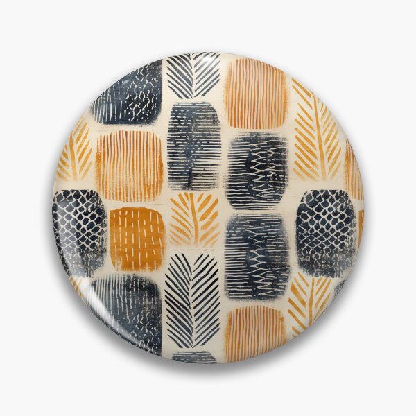 Item preview, Rustic Fading Leaf Block Print designed and sold by Driftwood Spirits.