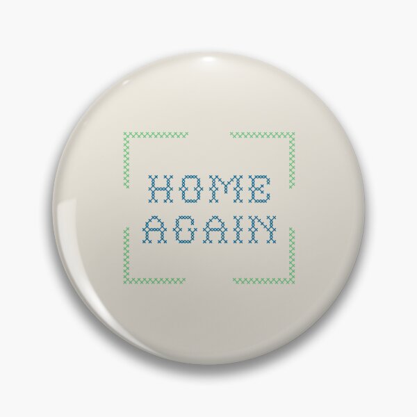 Item preview, Disco Biscuits - Home Again Needlepoint - Blue/Green Colorway designed and sold by phishphanart.