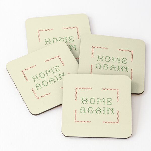 Item preview, Disco Biscuits - Home Again Needlepoint - Christmas Red/Green Colorway designed and sold by phishphanart.