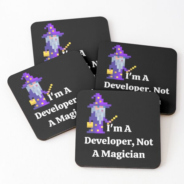 Item preview, i'm a developer not a magician designed and sold by Redstrawberry13.