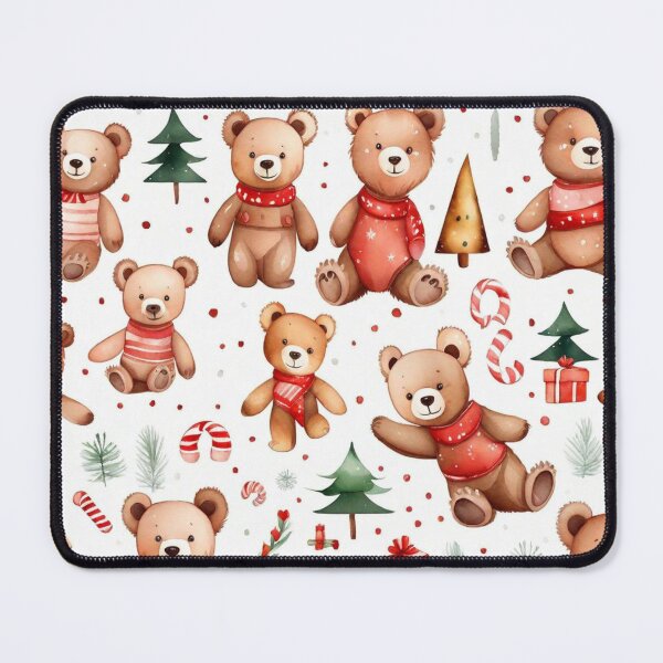 Item preview, bears at christmas designed and sold by Pistacheartco.