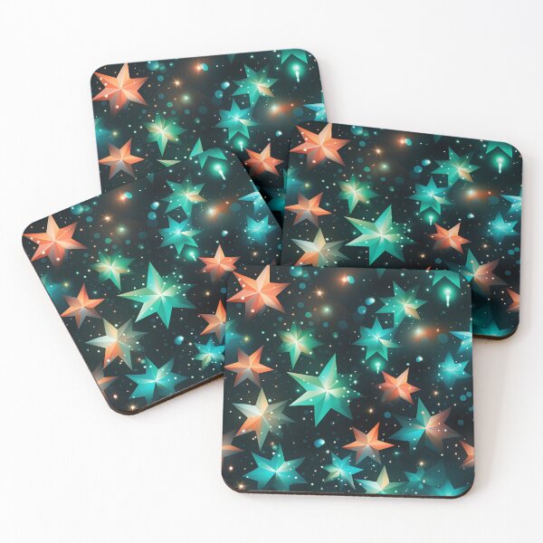 Item preview, Colorful Neon Stars designed and sold by Sp3ctrumOfColor.