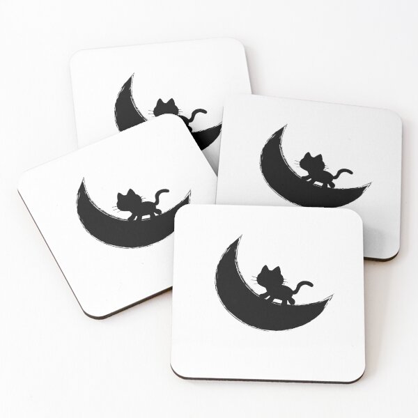 Item preview, Cat on the Moon designed and sold by rafal12345.