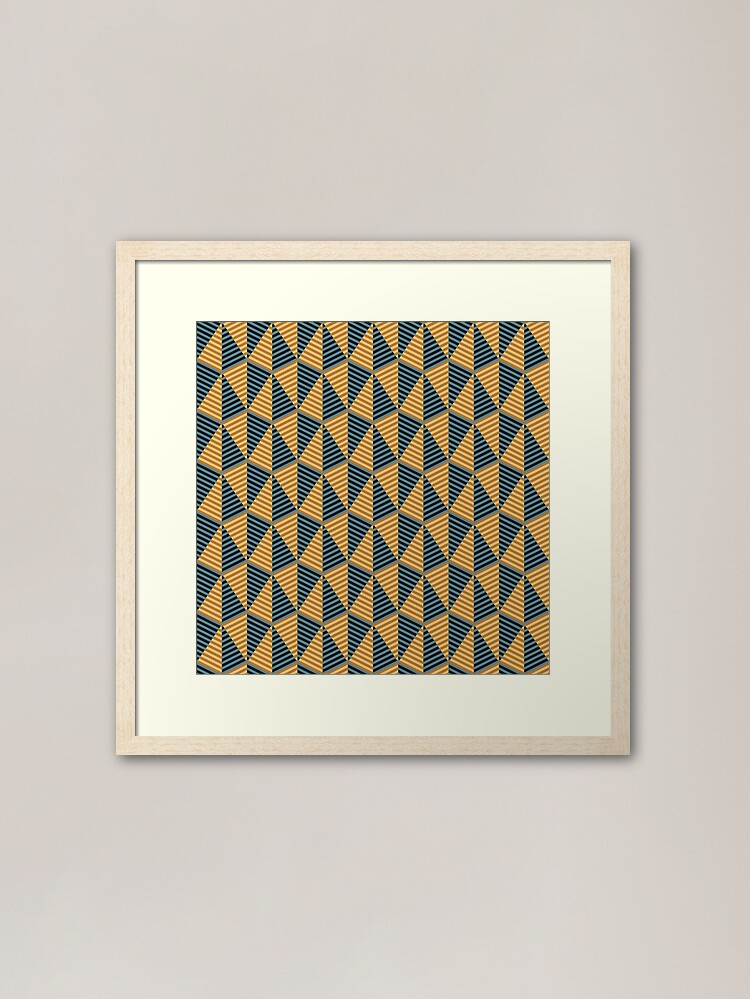 Alternate view of Egypt day and night - mysterious pyramids Framed Art Print