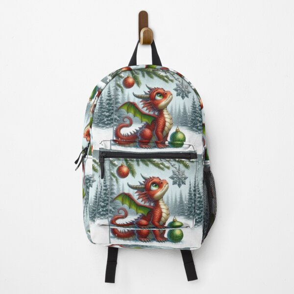 Item preview, Little dragon watching the snow fall. designed and sold by Karine Dupras.