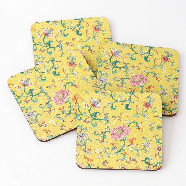 Item preview, Vintage Chinese Floral Ornament Illustration designed and sold by Wander-Wave.