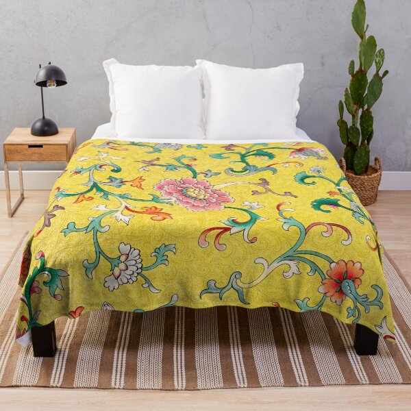 Item preview, Vintage Chinese Floral Ornament Illustration designed and sold by Wander-Wave.