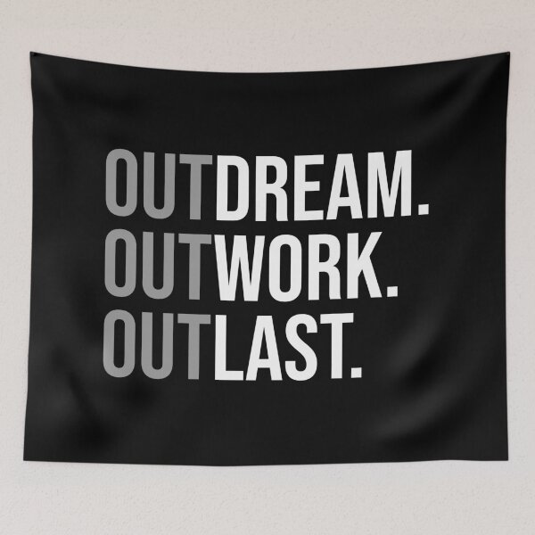 Item preview, Ourdream Outwork Outlast - Gym Entrepreneur Success designed and sold by chantastical.