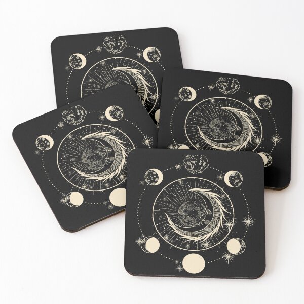 Item preview, Phases of the moon designed and sold by Yarnith.
