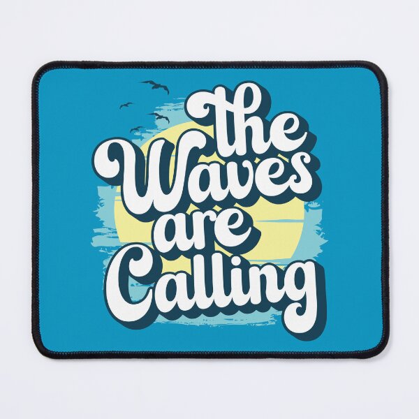 Item preview, The Waves Are Calling - Summer, Ocean, and Beach Lover (Light Design) designed and sold by Spiprinto.