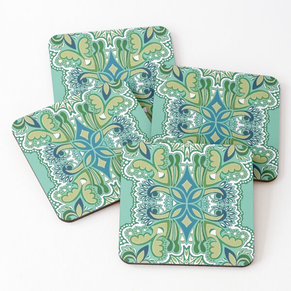 Item preview, Bohemian Adorelace Blues designed and sold by Deborah Maxemow.