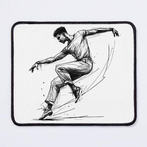 Item preview, Tap dancer - Black drawing designed and sold by PrintSoulDesign.