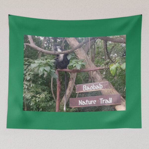 Item preview, calm Colobus Monkey designed and sold by annenambiro.