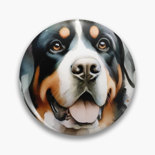 Item preview, Whimsical Greater Swiss Mountain Dog designed and sold by ZT-Art.