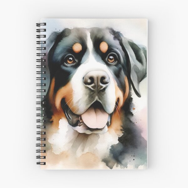 Item preview, Whimsical Greater Swiss Mountain Dog designed and sold by ZT-Art.