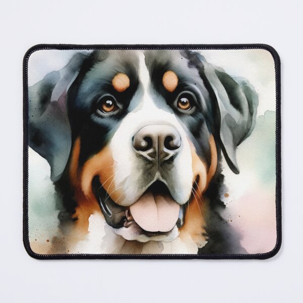 Item preview, Whimsical Greater Swiss Mountain Dog designed and sold by ZT-Art.