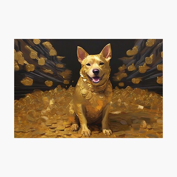 Smiling Dog Wall Art for Sale