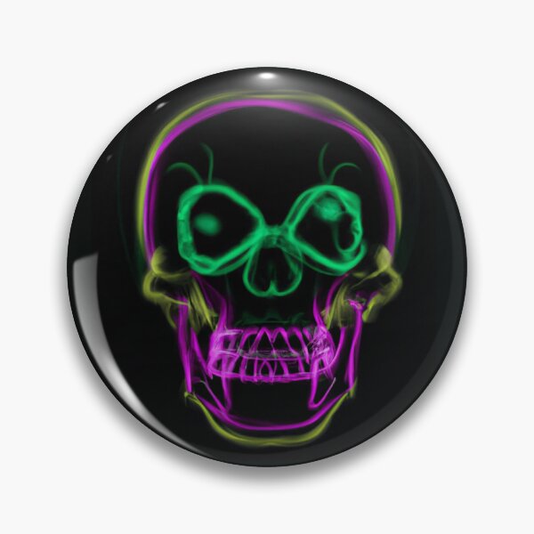 Item preview,  Neon skull designed and sold by SJ-Atelier.