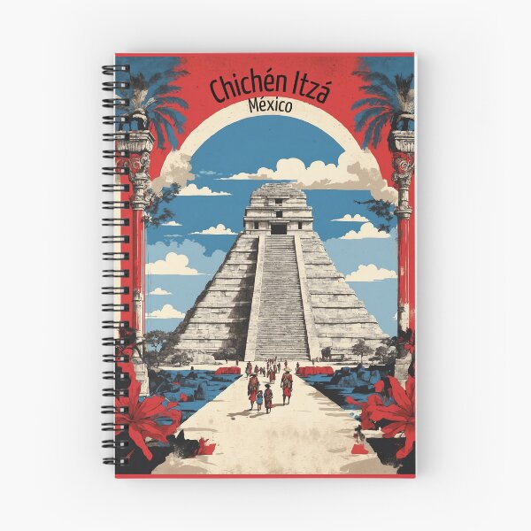 Item preview, Chichen Itza Yucatan Mexico Vintage Poster Tourism designed and sold by TravelersGems.