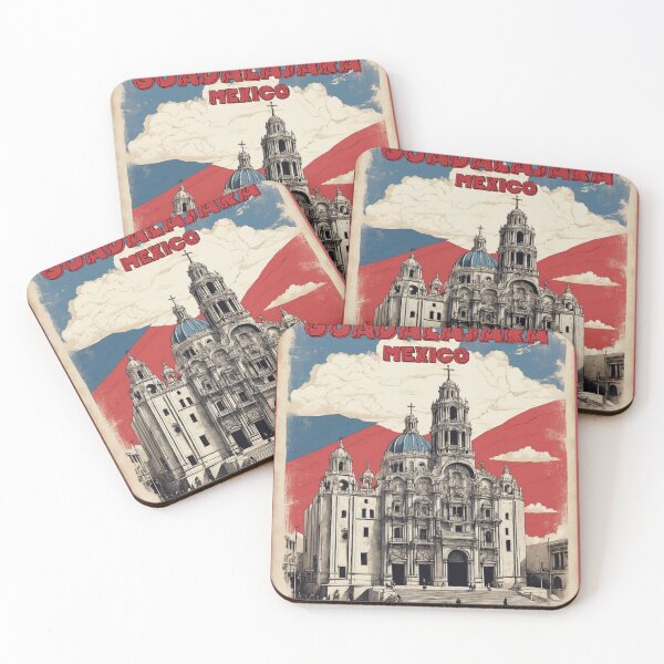 Item preview, Guadalajara Mexico Vintage Poster Tourism designed and sold by TravelersGems.