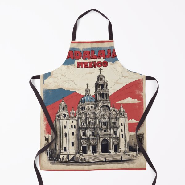 Item preview, Guadalajara Mexico Vintage Poster Tourism designed and sold by TravelersGems.