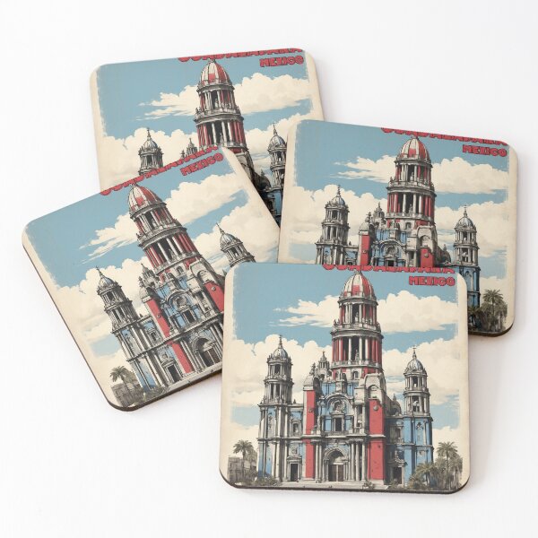 Item preview, Guadalajara Mexico Vintage Poster Tourism designed and sold by TravelersGems.