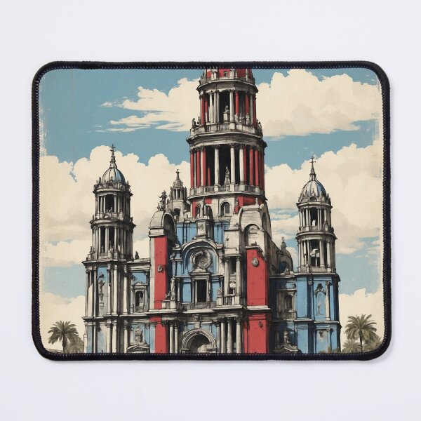 Item preview, Guadalajara Mexico Vintage Poster Tourism designed and sold by TravelersGems.