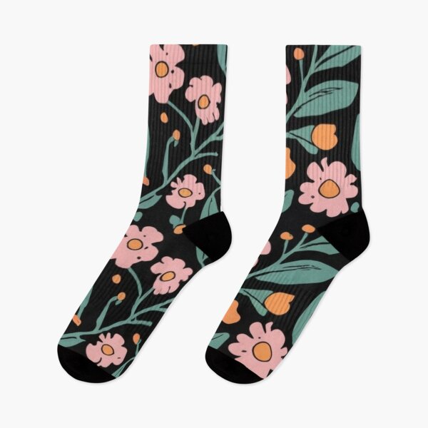 Item preview, picture logo illustration flowers white roses black Beautiful floral pattern in a small flower. floral pattern with nice doodle flowers. Beautiful fabric pattern. vector illustration. Dark. Black. designed and sold by gulka8.