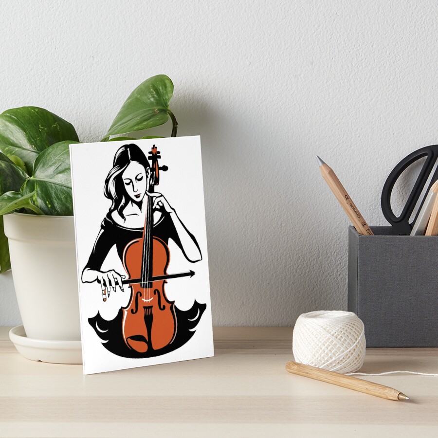 Item preview, Art Board Print designed and sold by NotesForMusic.