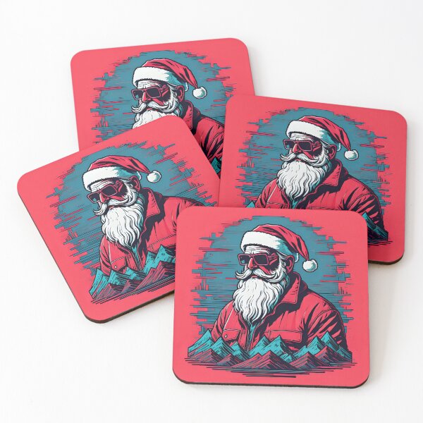Item preview, Glitch Santa designed and sold by Printsalotl.