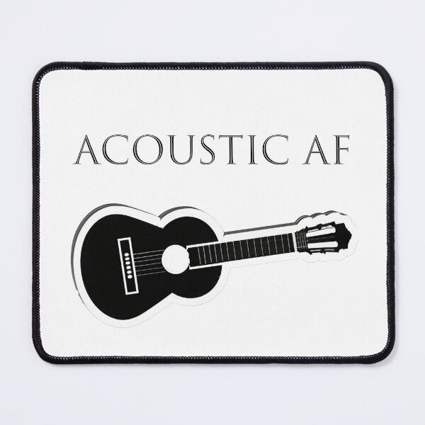 Item preview, Acoustic AF funny designed and sold by AWalkPhoto.