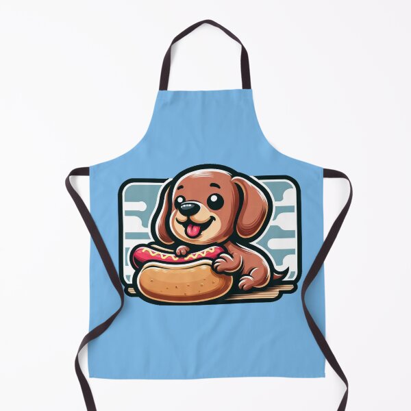 Item preview, Cartoon Hot Dog Dachshund designed and sold by fkdesignsshirts.