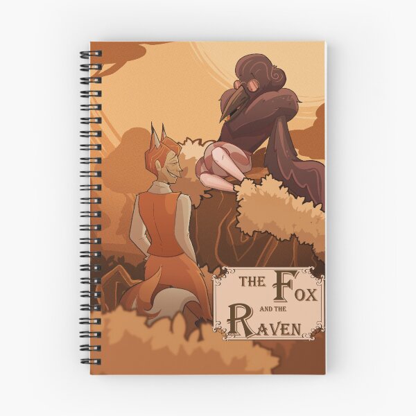 Item preview, The Fox and The Raven designed and sold by Amber-Gorce-Art.