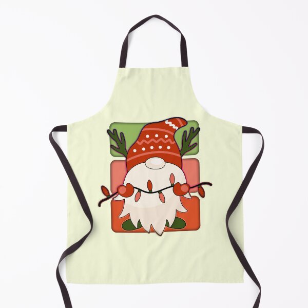 Item preview, Christmas Gnome Holding Christmas Lights designed and sold by franktact.