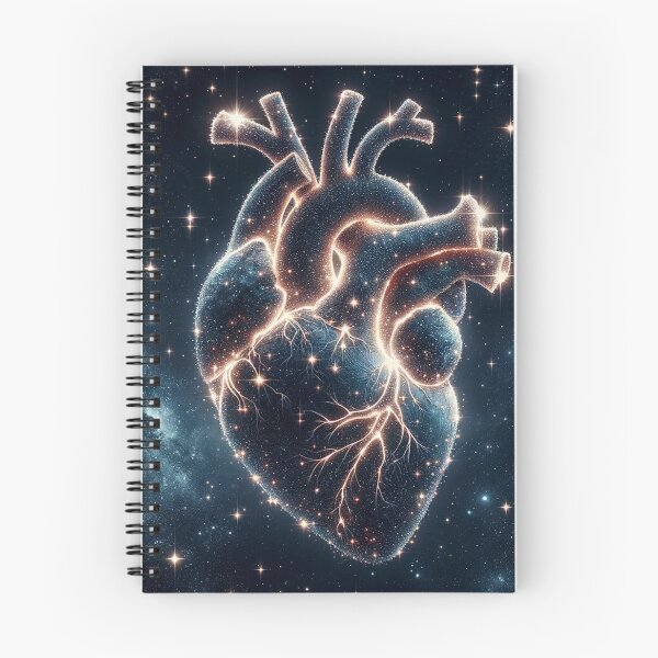 Item preview, Celestial Anatomical Heart designed and sold by Solarskymedia.