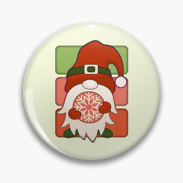 Item preview, Christmas Gnome Holding A Snowflake designed and sold by franktact.
